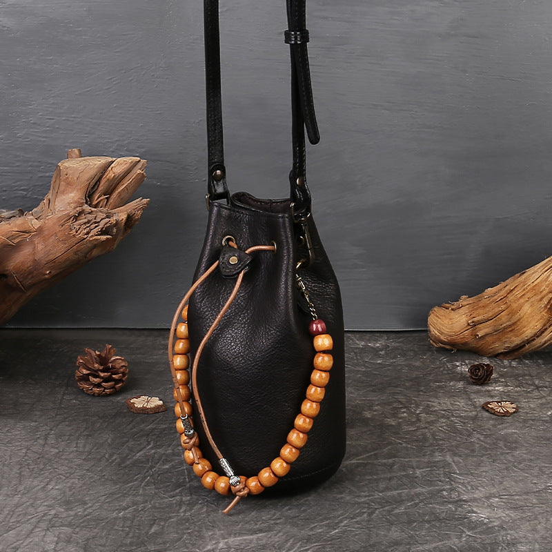 李記 | 原創手工真皮 | 手作り牛革本革レ水桶包325號