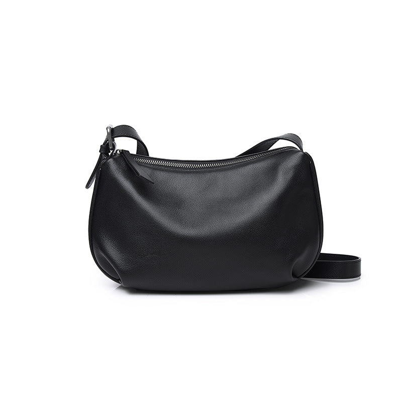 李記 | 原創手工真皮 | 本革ボ簡約休閒の斜唄包3322號