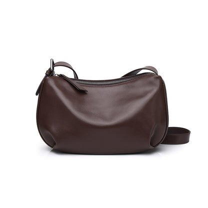 李記 | 原創手工真皮 | 本革ボ簡約休閒の斜唄包3322號