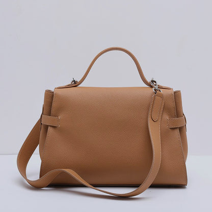 李記 | 原創手工真皮 | 簡約慵懶風の手提包3382號