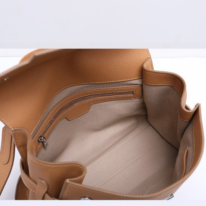 李記 | 原創手工真皮 | 簡約慵懶風の手提包3382號