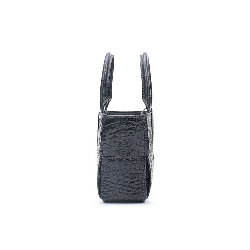 李記 | 原創手工真皮 | 高品質 無性別~鱷魚皮手提包3411z號