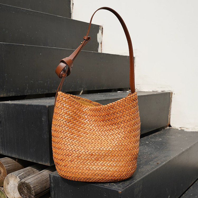 李記 | 原創手工真皮 | 敲哇塞の職人技い手作編織包3562號