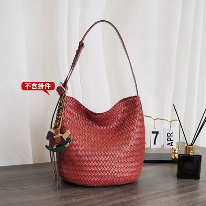 李記 | 原創手工真皮 | 敲哇塞の職人技い手作編織包3562號