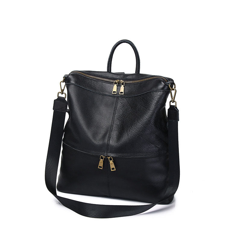 李記 | 原創手工真皮 | 歐美復古戶外の後背包3655號