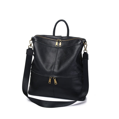 李記 | 原創手工真皮 | 歐美復古戶外の後背包3655號