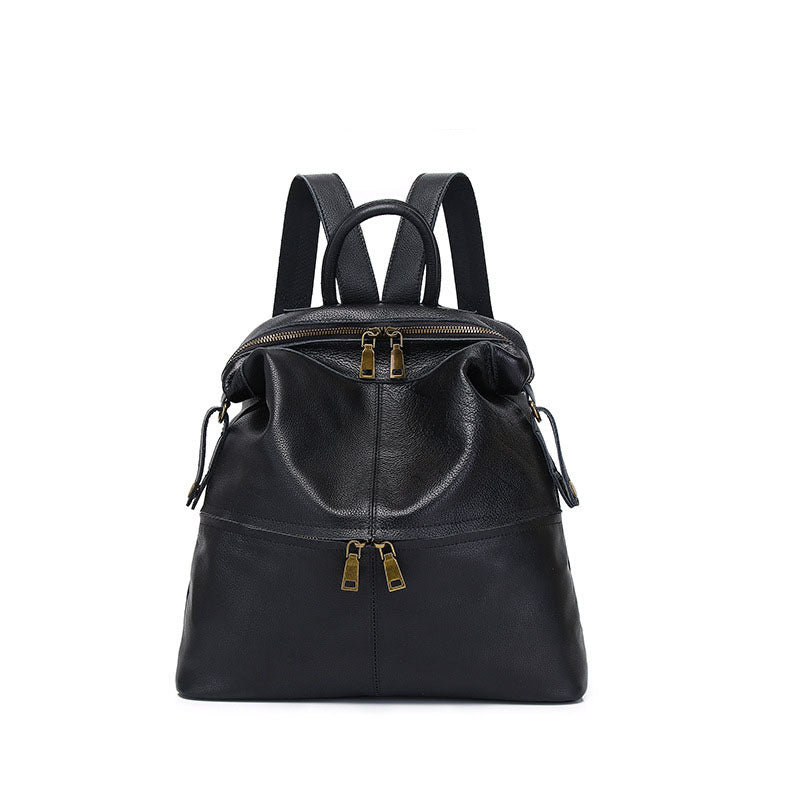 李記 | 原創手工真皮 | 歐美復古戶外の後背包3655號