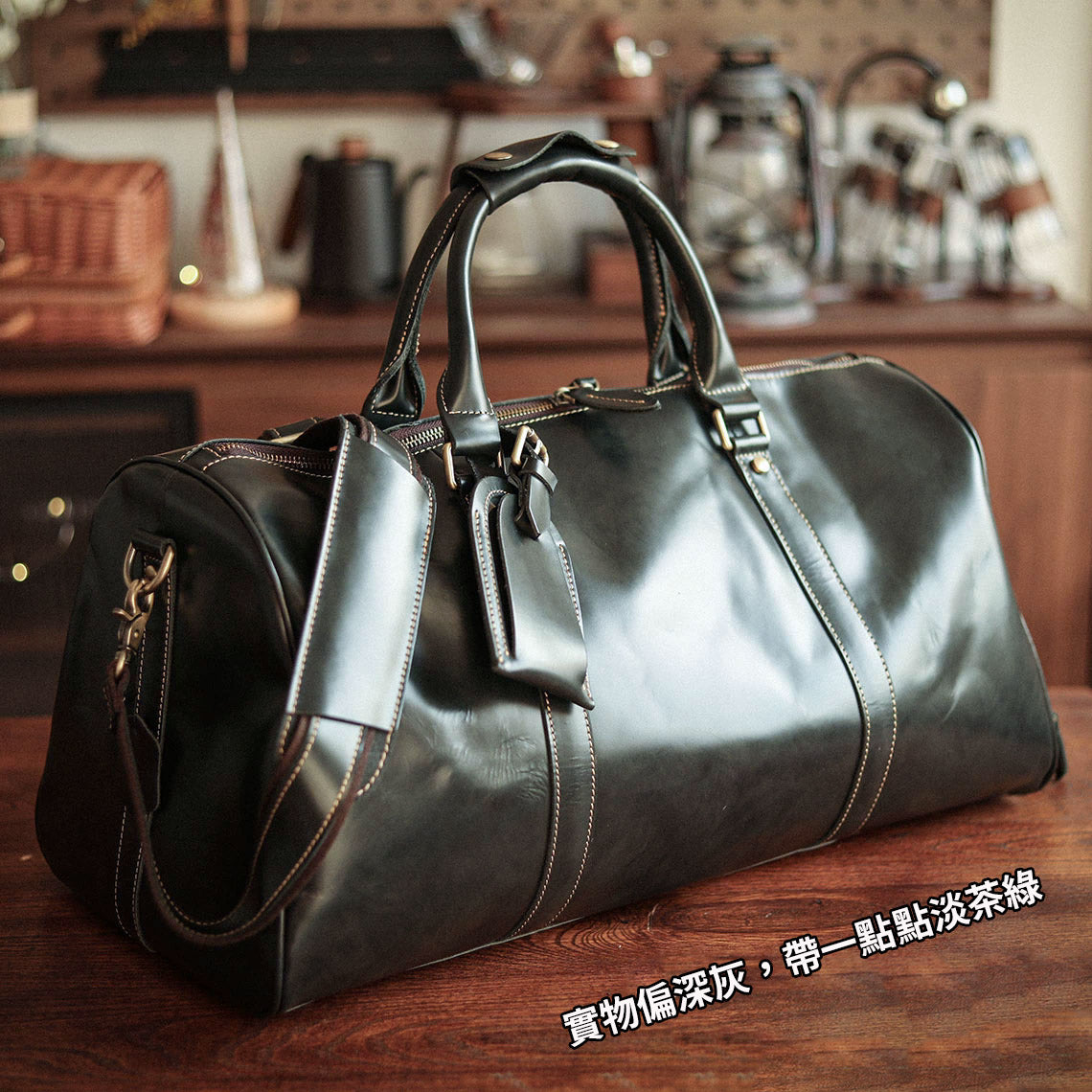李記 | 原創手工真皮 | 超高性價比の戶外差旅旅行包38593號