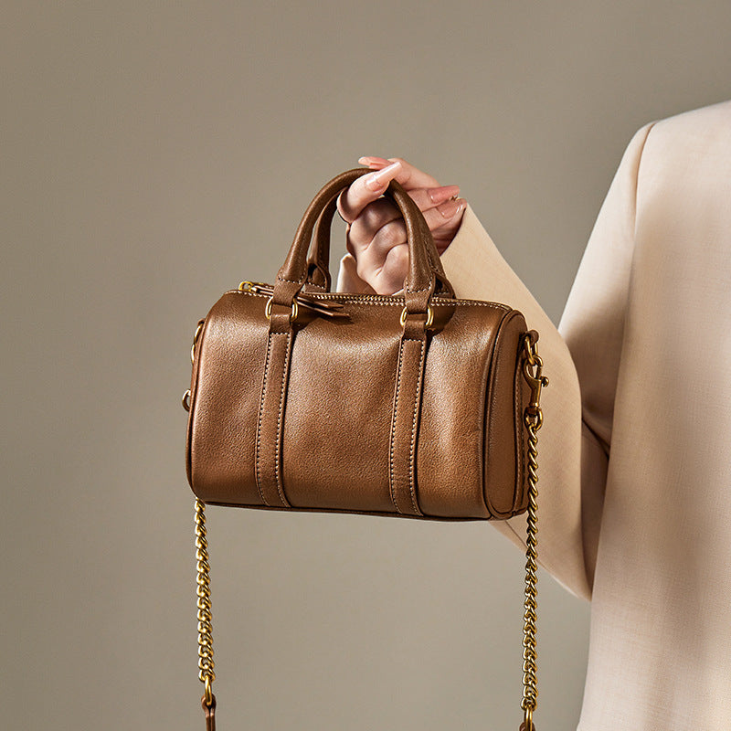 李記 | 原創手工真皮 | 優しい雰囲気に復古手提包40932號