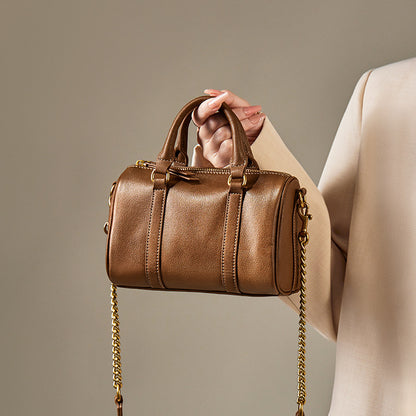 李記 | 原創手工真皮 | 優しい雰囲気に復古手提包40932號