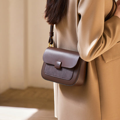 李記 | 原創手工真皮 | 小總設計感が飾ら小方包41026號