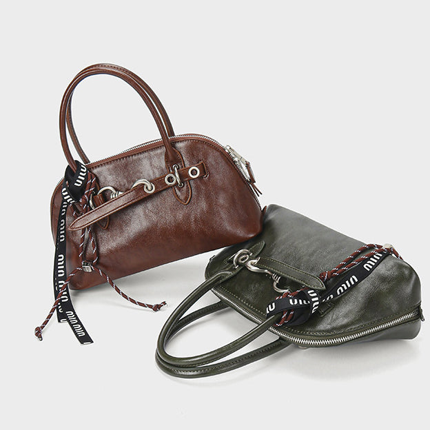 李記 | 原創手工真皮 | 輪郭がふ自然質感の貝殼包4165號