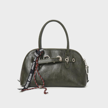 李記 | 原創手工真皮 | 輪郭がふ自然質感の貝殼包4165號