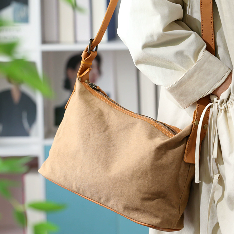 李記 | 原創手工真皮 | 方便又舒適の通勤帆布包49850號