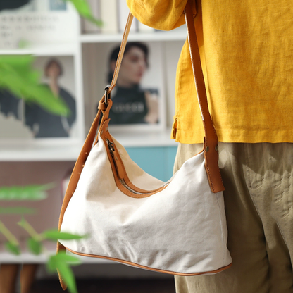 李記 | 原創手工真皮 | 方便又舒適の通勤帆布包49850號