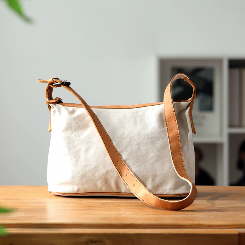 李記 | 原創手工真皮 | 方便又舒適の通勤帆布包49850號