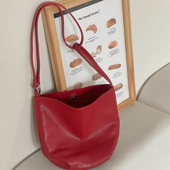 李記 | 原創手工真皮 | 慵懶風い優質質感バ手提包5060號