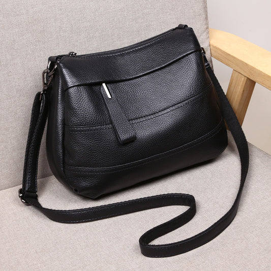 李記 | 原創手工真皮 | 随性風い設計が高質感の側背包5482號