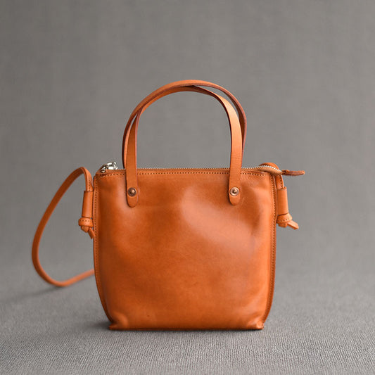 Li Ji | Original handmade genuine leather | Xia 軽quantity cow leather handbag No. 5539 