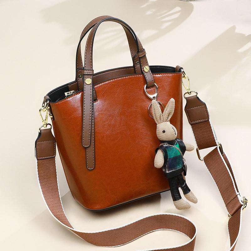 李記 | 原創手工真皮 | 精緻小巧能裝の斜唄包5669號