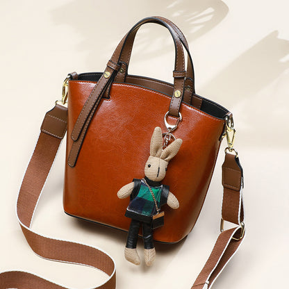 李記 | 原創手工真皮 | 精緻小巧能裝の斜唄包5669號