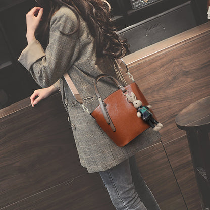 李記 | 原創手工真皮 | 精緻小巧能裝の斜唄包5669號