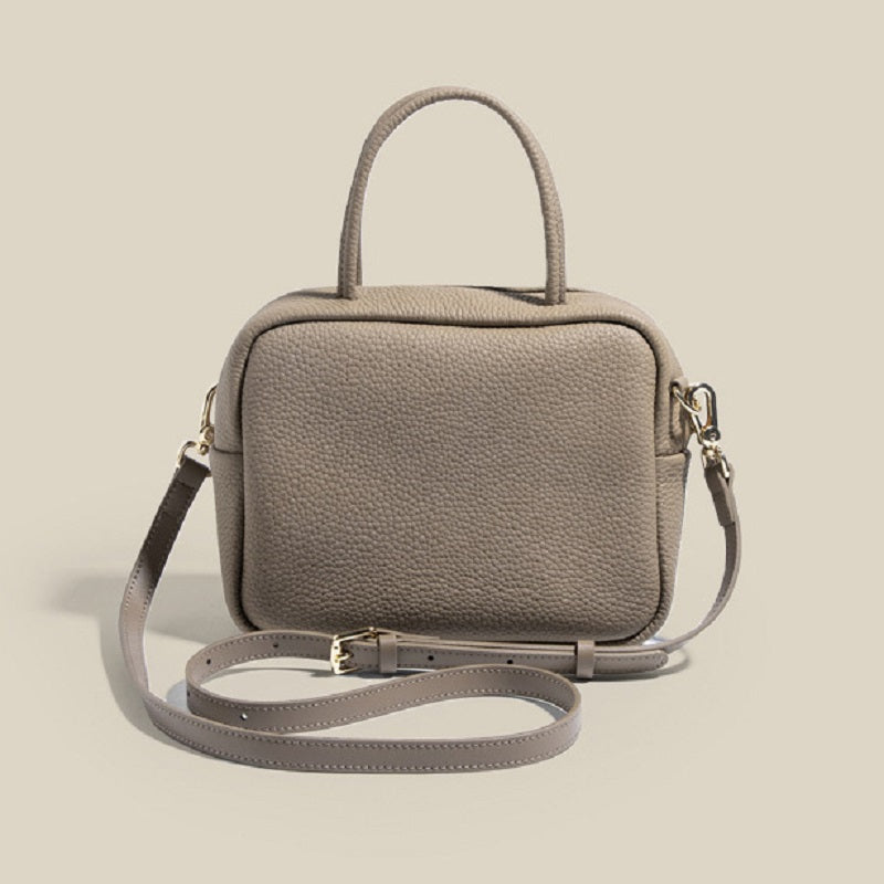 李記 | 原創手工真皮 | 一目で気に入頭層牛皮製を波士頓包60055號