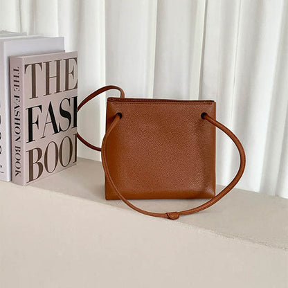 李記 | 原創手工真皮 | 植鞣牛皮い高級感バ斜唄包60150號