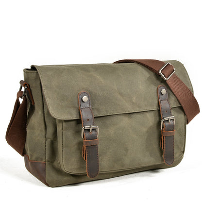 李記 | 原創手工真皮 | 通勤/出行都適配の“耐看款”郵差包6027號