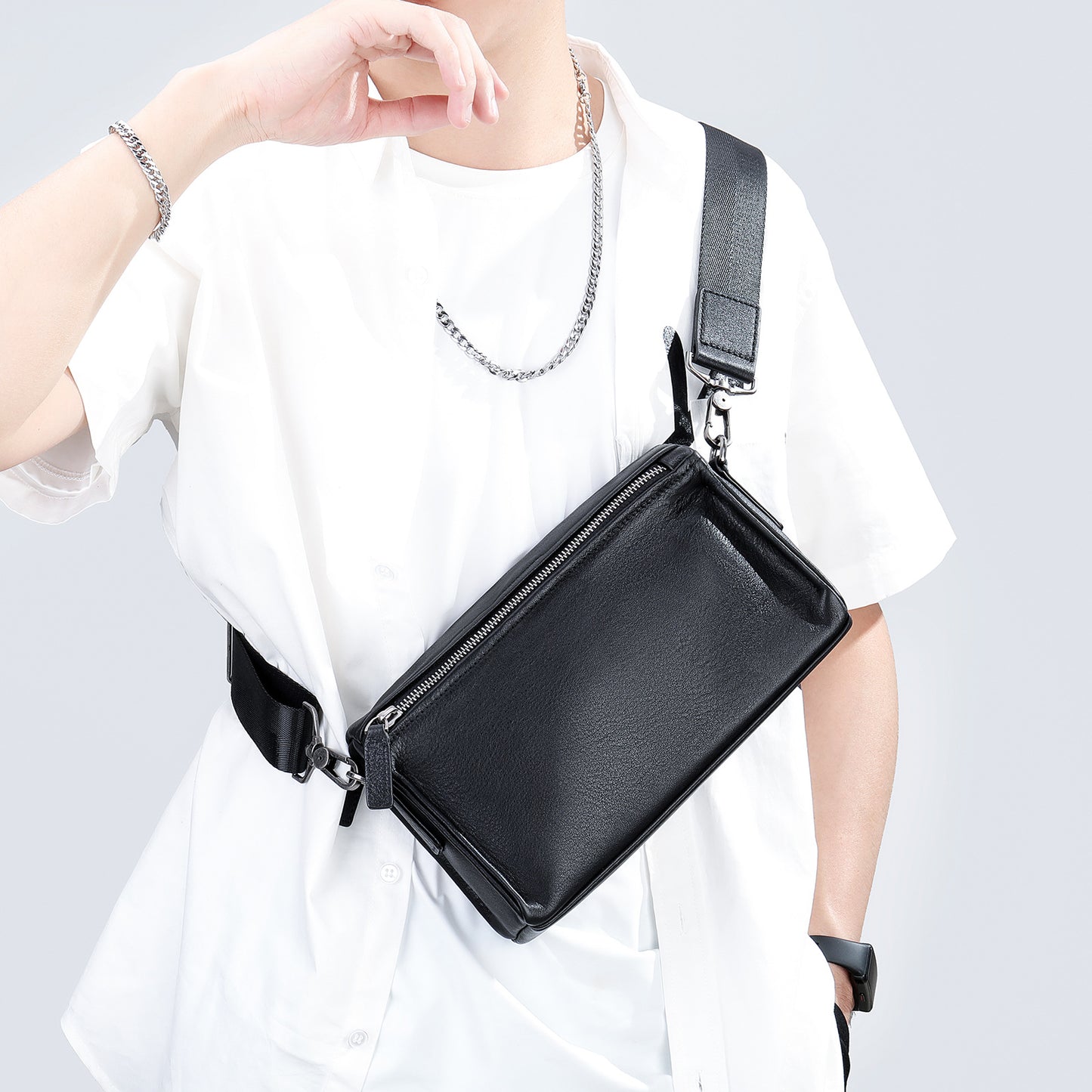 李記 | 原創手工真皮 | 超級同款の肩背包6084號