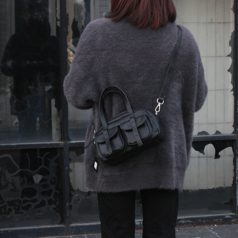 李記 | 原創手工真皮 | 減齡~復古機車包61585號