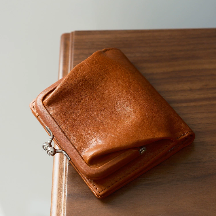 李記 | 原創手工真皮 | 多機能本革ゼロ財布6366E號