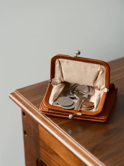 李記 | 原創手工真皮 | 多機能本革ゼロ財布6366E號