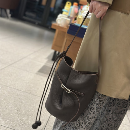 李記 | 原創手工真皮 | 簡約設計い水桶包6507-1號