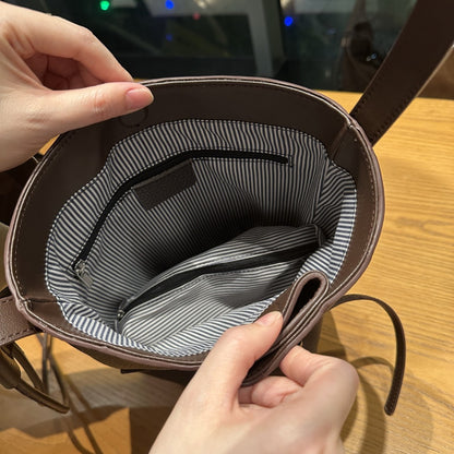 李記 | 原創手工真皮 | 簡約設計い水桶包6507-1號