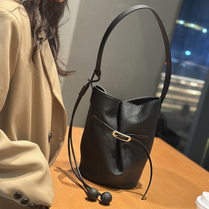 李記 | 原創手工真皮 | 簡約設計い水桶包6507-1號