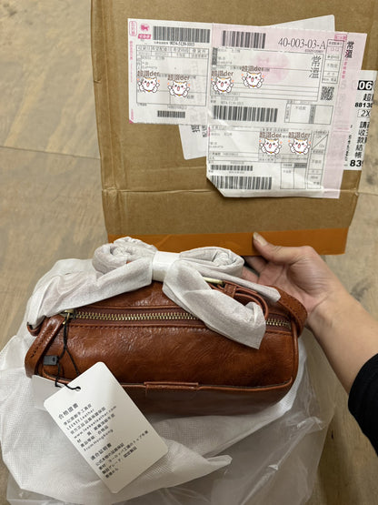 李記 | 原創手工真皮 | 愛か様子で柔ら復古通勤包D9273號