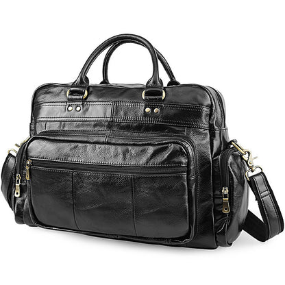 李記 | 原創手工真皮 | 短途商務で差旅包6626號