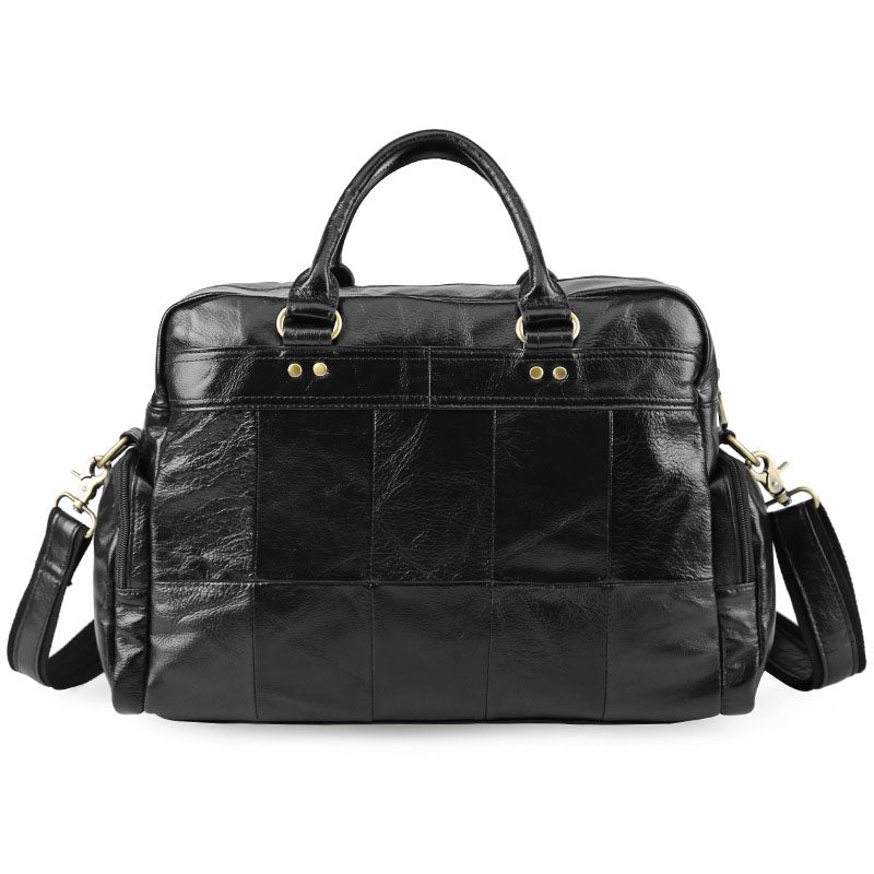 李記 | 原創手工真皮 | 短途商務で差旅包6626號