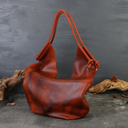 李記 | 原創手工真皮 | 歐美人気款~軟皮托特包6722號