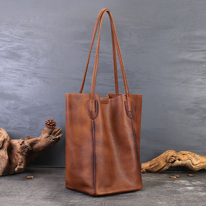 李記 | 原創手工真皮 | 職場休閒兩不誤の托特包6725號