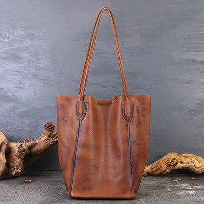 李記 | 原創手工真皮 | 職場休閒兩不誤の托特包6725號