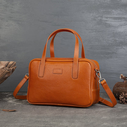 李記 | 原創手工真皮 | 設計感が簡約保齡球包6778號