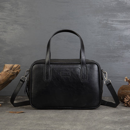 李記 | 原創手工真皮 | 設計感が簡約保齡球包6778號