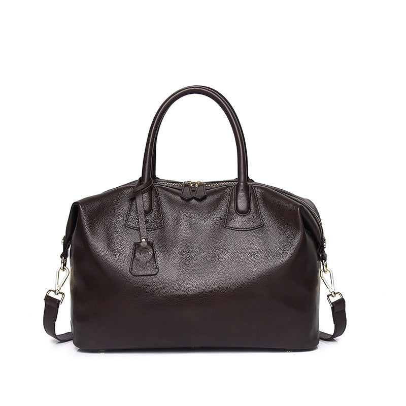 Li Ji | Original handmade genuine leather | Omega high-end texture large-capacity handbag No. 6819 