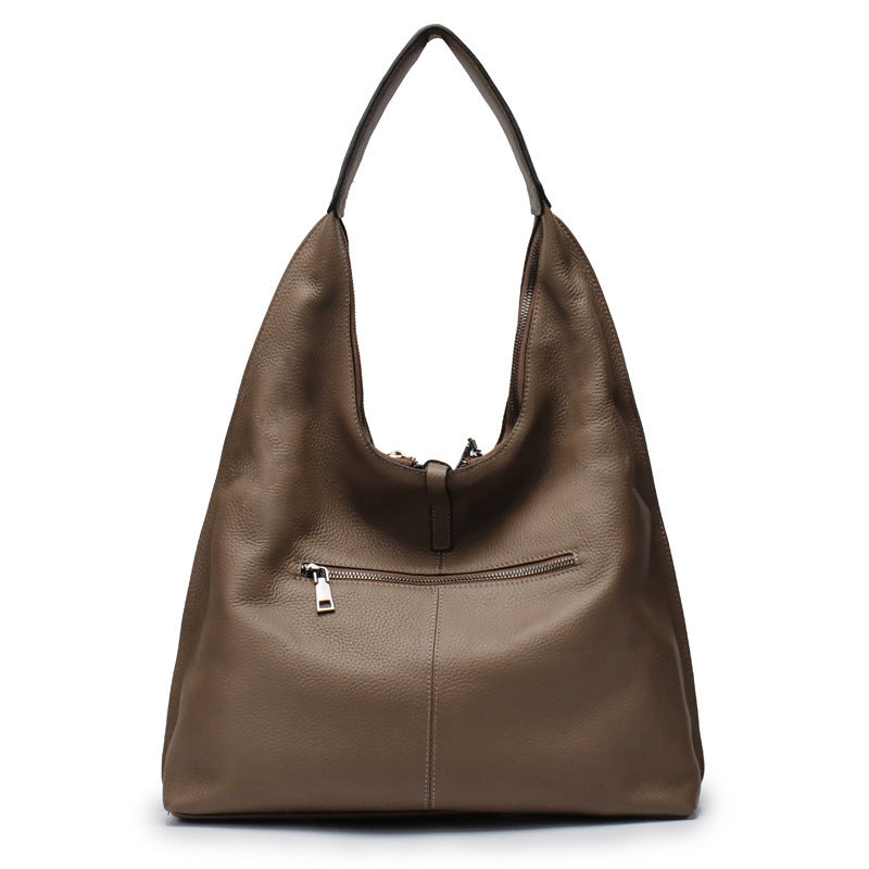 李記 | 原創手工真皮 | 韓版い頭層牛皮の托特包69312號