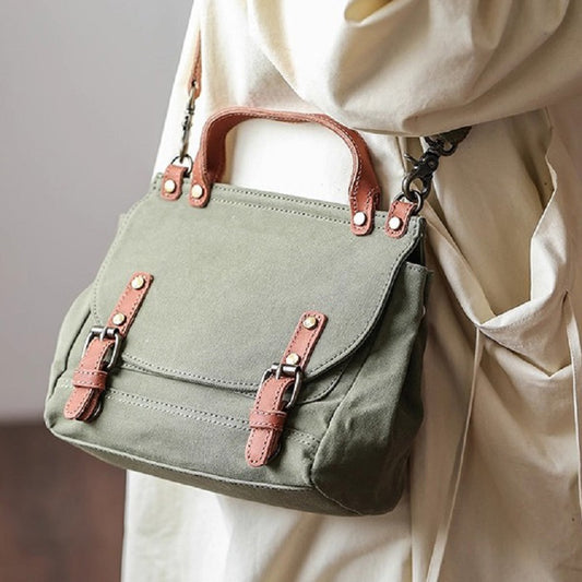 李記 | 原創手工真皮 | 日系で大気の無性別り英倫郵差包7183號