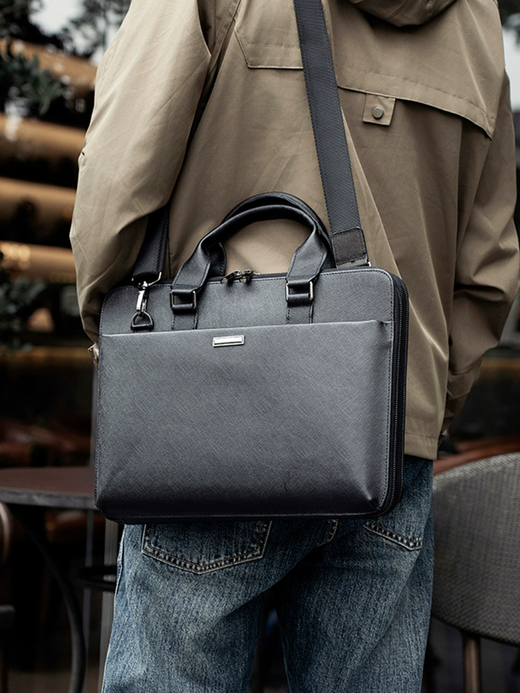 李記 | 原創手工真皮 | 本革横モデル商務包7355號