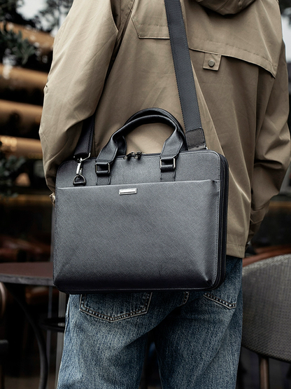 李記 | 原創手工真皮 | 本革横モデル商務包7355號