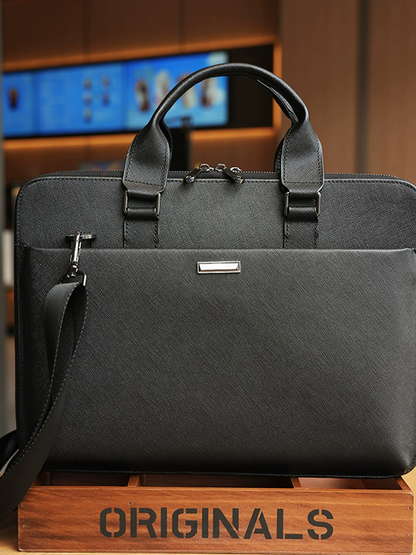 李記 | 原創手工真皮 | 本革横モデル商務包7355號